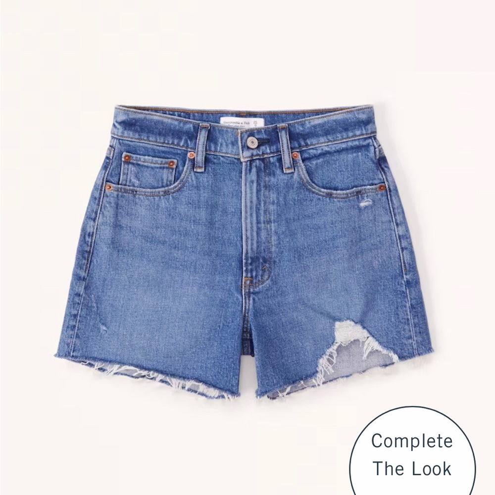 The 4” Mom Short High Rise